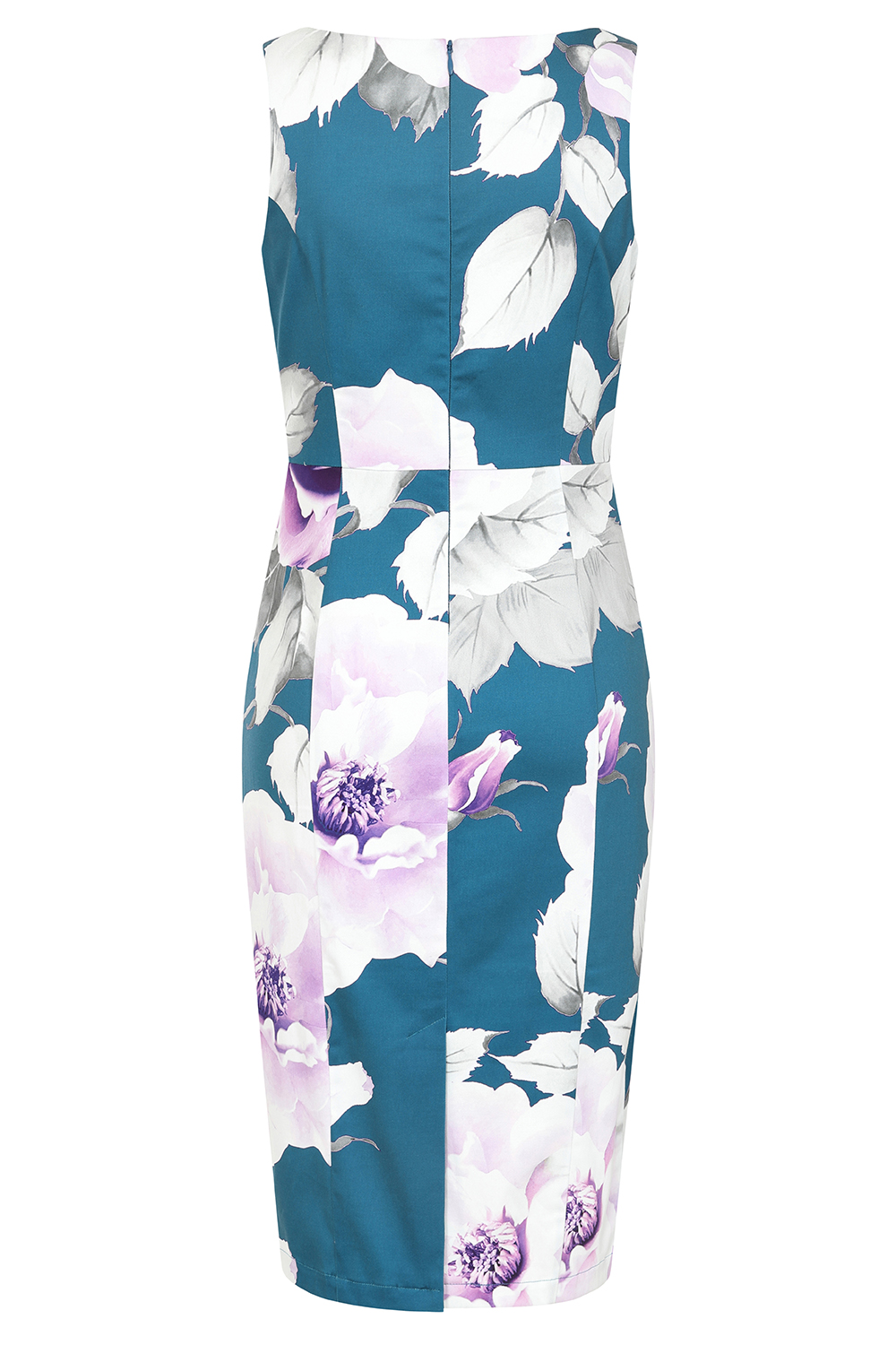 Britney Floral Wiggle Dress